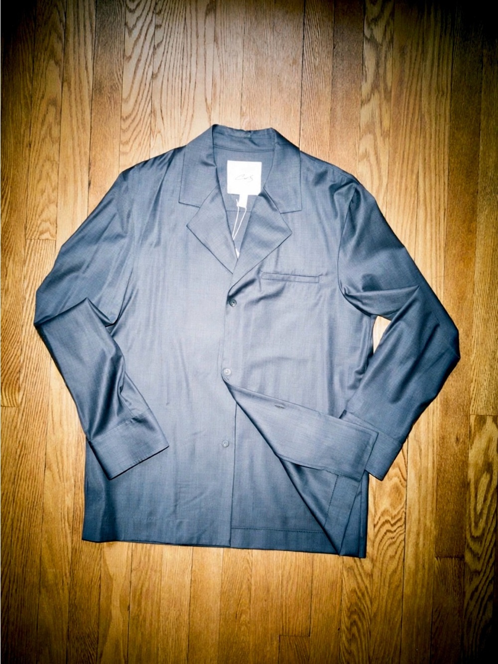 Rare NWT COS Atelier Grey Tailored Shirt Blazer Jacket